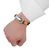 Pulsera - Anzio Double Knot Black II Stainless Steel