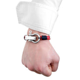 Pulsera - Anzio Double Knot Red III Stainless Steel