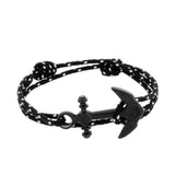 Pulsera - Bari Anchor Black BK