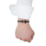 Pulsera - Bari Anchor Black BK