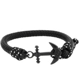 Pulsera - Capri Anchor Black BK