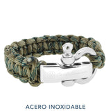 Pulsera - Coyote Brown Camo Stainless Steel