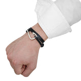 Pulsera - Gaeta Hook Black Leather RH