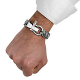 Pulsera - Grey Camo Stainless Steel