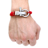 Pulsera - Portofino Sand Solid Red Stainless Steel