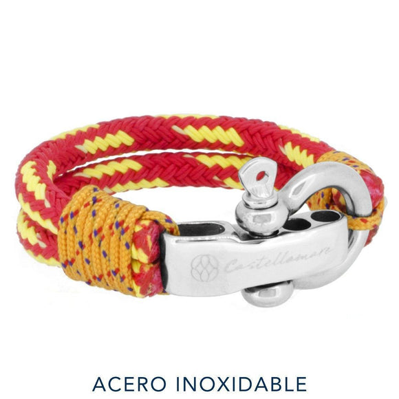 Pulsera - Ventimiglia Red Stainless Steel